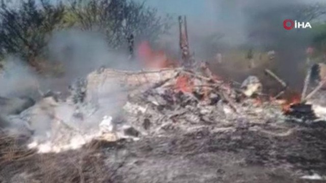Hərbi helikopter qəzaya uğradı: 17 əsgər həlak oldu (VİDEO)