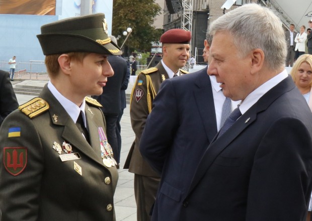Ukraynada ilk dəfə olaraq qadınageneral rütbəsi verildi