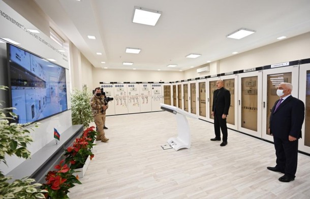 Prezident “Cəbrayıl” yarımstansiyasının açılışında- YENİLƏNİB (FOTOLAR)