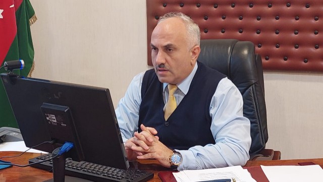 Fuad Hüseynov Qreqori Mayers ilə videoformatda görüşdü - FOTO