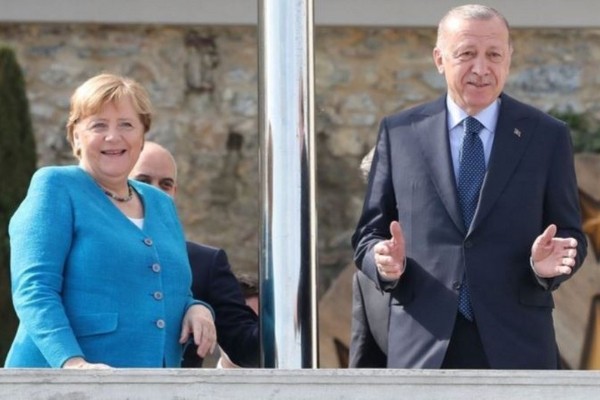 Ərdoğanla Merkel görüşdü - YENİLƏNİB
