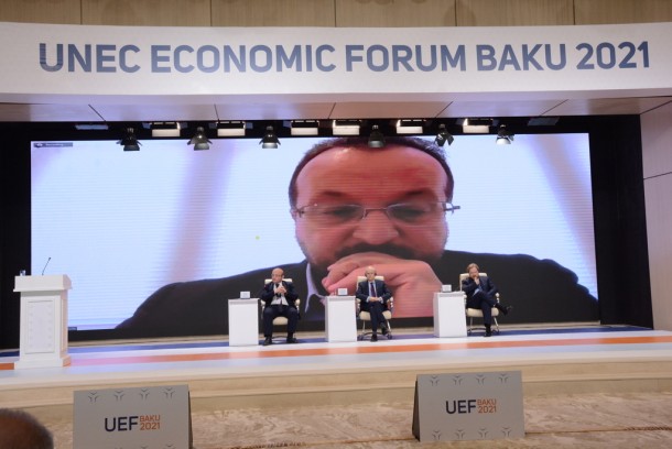 "UNEC İqtisadi Forumu 2021" öz işinə başlayıb -FOTOLAR