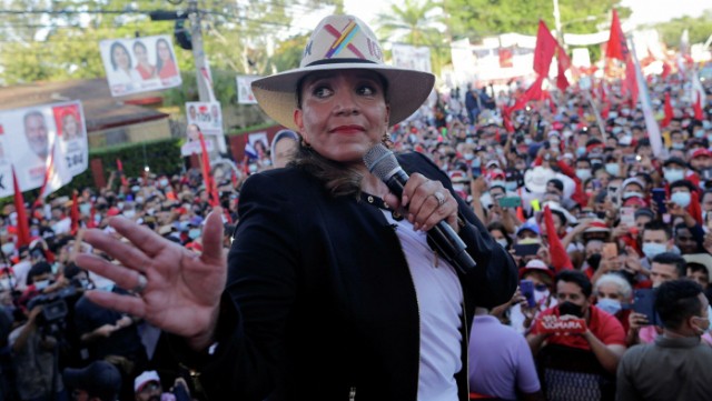 Keçmiş birinci xanım Hondurasın prezidenti seçildi