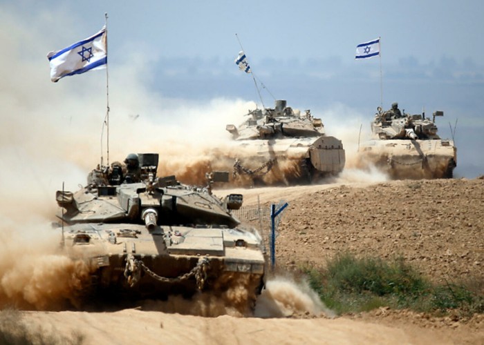 İsrail Suriyanı tanklarlaatəşə tutdu