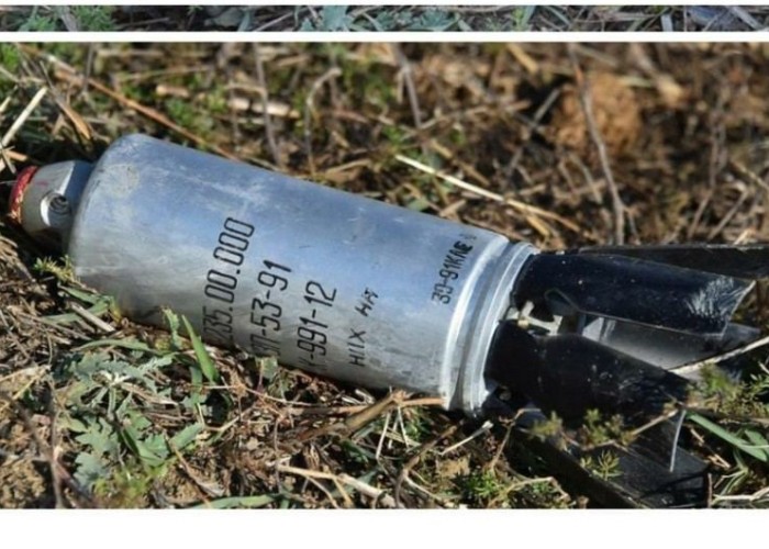 Yevlaxda partlayış olan yerdən daha 17 ədəd kasetli bomba tapıldı