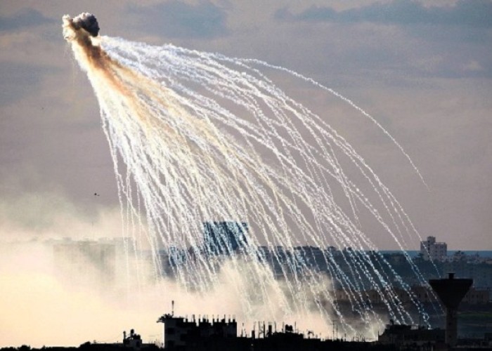 Rusiya Ukraynada fosfor bombalarından istifadə edir - VİDEO