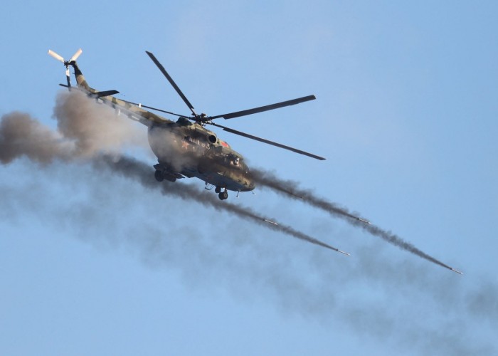 Ukrayna helikopterləri Rusiyaya keçib bu əraziləri bombaladı