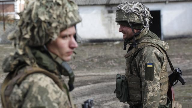 ABŞ Ukrayna əsgərlərinə hərbi təlim keçir 