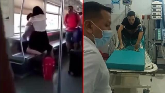 Çində dəhşətli görüntülər: "Zombi insan" metroda sərnişinlərə hücum etdi