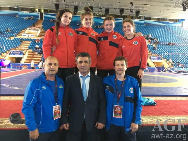 Güləşçilərimiz beynəlxalq turnirdə 7 medal qazandı -  FOTOLAR