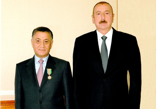 Prezident Ramil Usubovu mükafatlandırdı - Foto