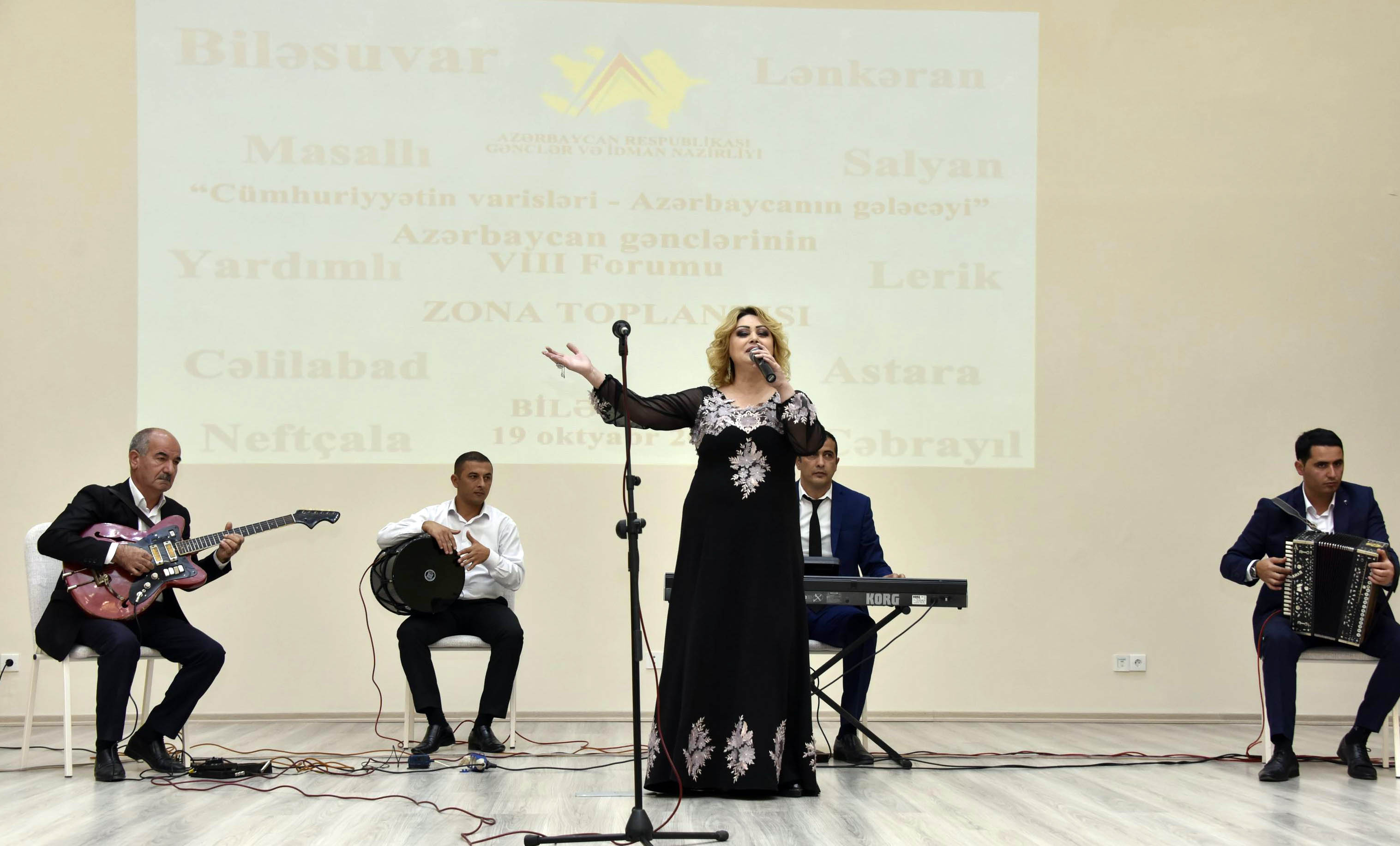 Azərbaycan Gənclərinin VIII Forumu çərçivəsində  zona toplantısı    - FOTOLAR