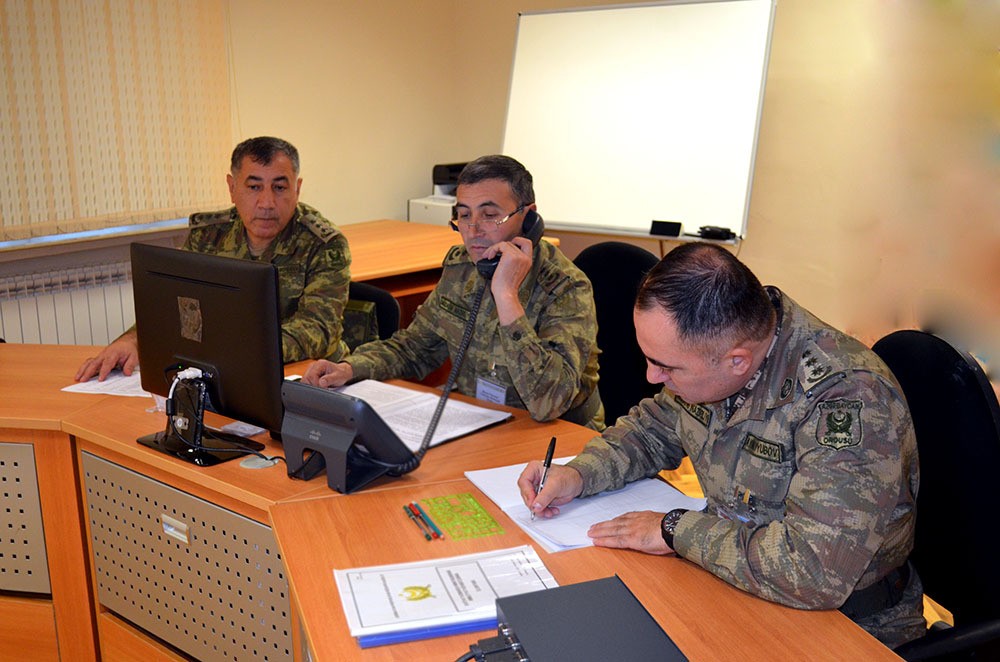 Ordumuzun komanda-qərargah hərb oyunları başladı   - VİDEO - FOTOLAR
