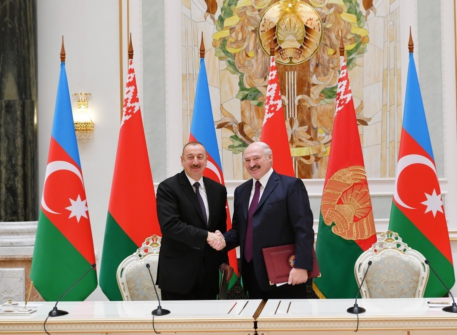 Azərbaycan-Belarus sənədləri imzalandı   - FOTO