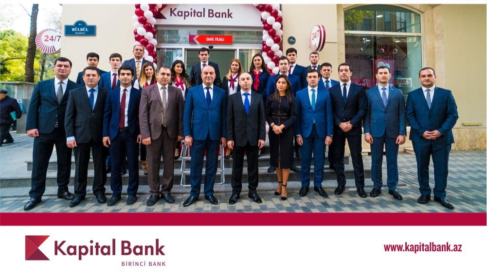 Kapital Bank Sahil filialını istifadəyə verdi 