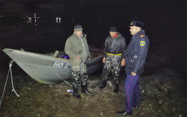 Su Polisi köməksiz balıqçıları xilas etdi   - FOTO