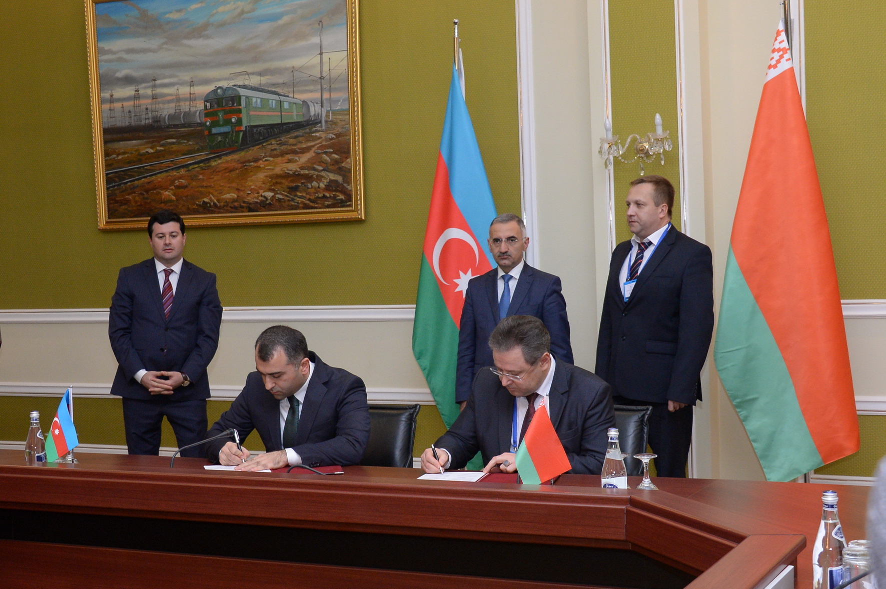 Azərbaycanla Belarus arasında üç Memorandum imzalandı - FOTO